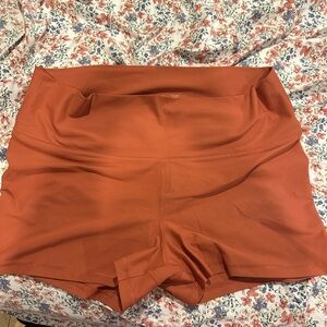 High rise go dry power-soft active work out shorts